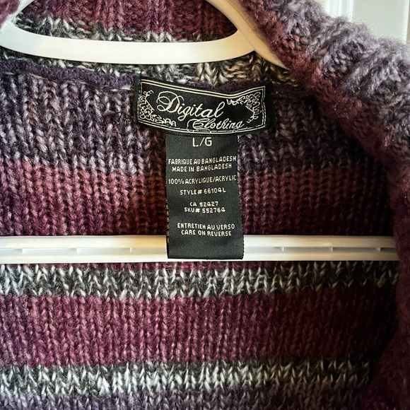 Digital Clothing | Purple Cardigan - Picture 5 of 5